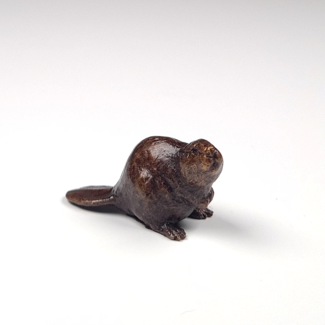 Miniature Bronze Beaver